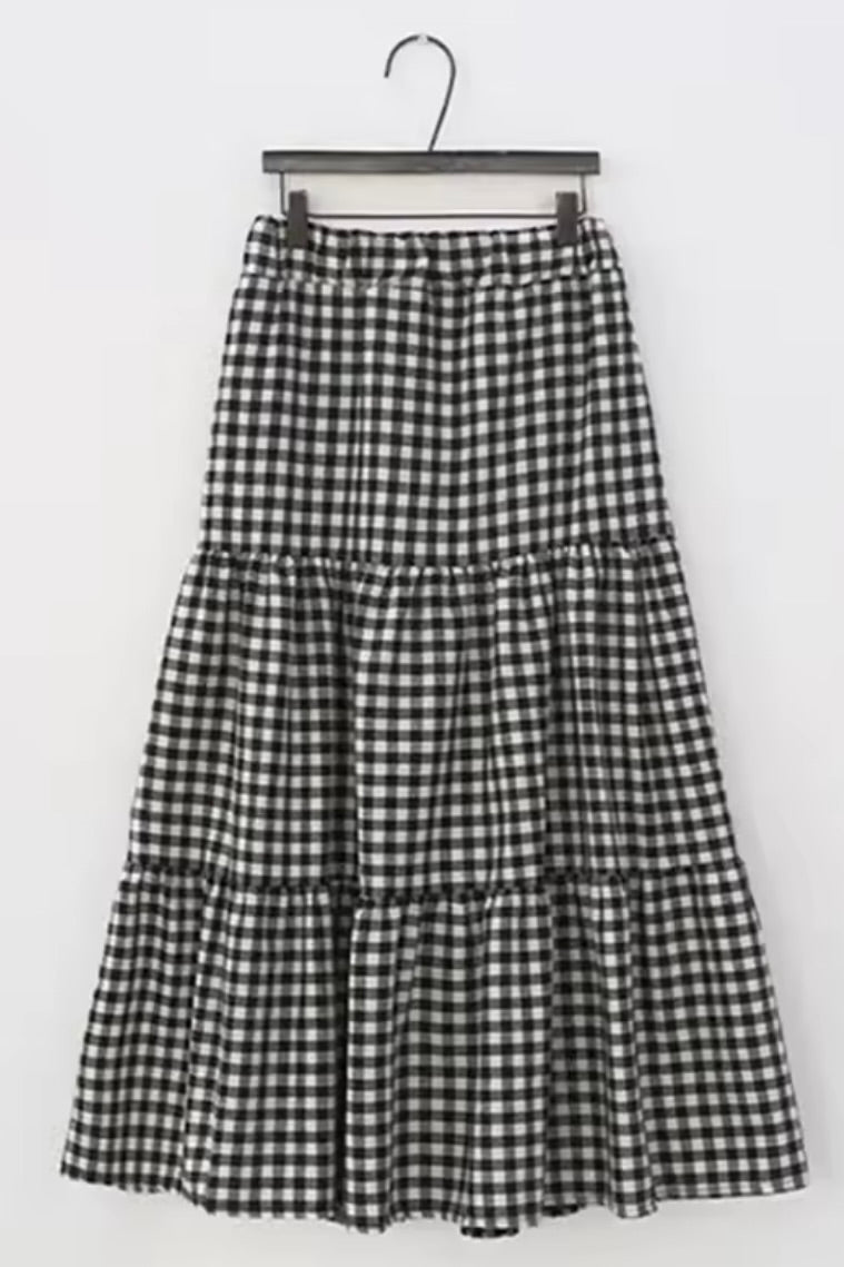 Gingham Skirt